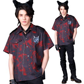 ネオゾンビ ウルフポリス【ハロウィン ゾンビ コスプレ ホラー コスチューム 男性 衣装 メンズ ハロウィーン 仮装 イベント オシャレ 犬 狼男 大人用】マジックナイト CS909422