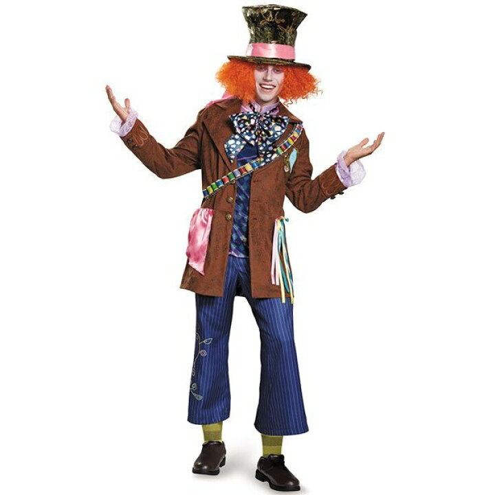 楽天市場 マッドハッター プレステージ 海外版 ディズニー 公式 アリスインワンダーランド メンズ 大きいサイズ 衣装 大人 Xl 仮装 コスプレ コスチューム マジックナイト Dg ハロウィン仮装 マジックナイト