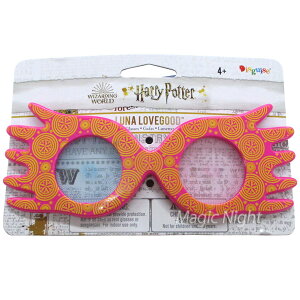 ルーナ・ラブグッド スペクトルスペックス【メラメラメガネ ハリポタ グッズ ハロウィン 仮装 めがね 子供用 Luna Lovegood Spectrespecs】小型宅配便発送 定形外発送可1p390円 マジックナイト DG11602