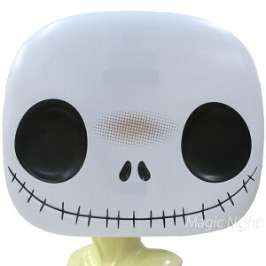 ジャックスケリントン FUNKO ハーフでかマスク【ディズニー ナイトメア ハーフマスク お面 被り物 かぶりもの 骸骨 ガイコツ ホラー 怖い ハロウィン 仮装 コスプレ 変装 Jack Skellington Funko Half