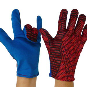 アメイジングスパイダーマン グローブ 大人用【ハロウィン コスプレ グローブ 手袋 仮装 グッズ マーベル】定形外発送可1p270円 マジックナイト DG42513