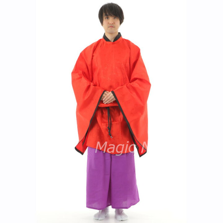 楽天市場】宮司狩衣 袴付き【神主 神官 神社 陰陽師 コスプレ衣装 袴  