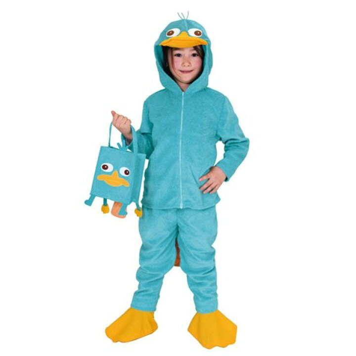 楽天市場 カモノハシペリー コスチューム 子供用 ディズニー 公式 グッズ ハロウィン 仮装 衣装 男の子 女の子 マジックナイト Rj ハロウィン仮装 マジックナイト