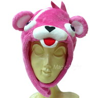 ピンクのくまちゃん 着ぐるみキャップ【かぶりもの 被り物 帽子 フォートナイト Fortnite 可愛い スキン …
