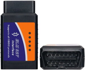 ELM327 OBD2 �f�f�@ �X�L�����c�[�� V2.1 ������ �̏�f�f�@ iPhone iOS Android�ɓK�p ���{��}�j���A���t��(ELM327 Bluetooth�^�C�v �u���b�N)