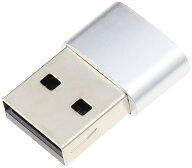 USB変換アダプター USB-Aオス-TYPE-Cメス 高速充電 データ転送対応 iPhone Android スマホ タブレット (…