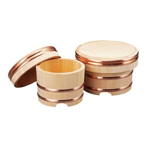 職人が作る 木曽さわら材のおひつ  江戸びつ(木曽さわら材) 18Φ(約3合)