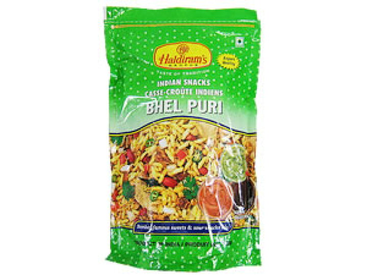 楽天市場 インドお菓子 ハルディラム ベルプリ 150g Haldiram S Bhel Puri 送料無料 マグーズショップ