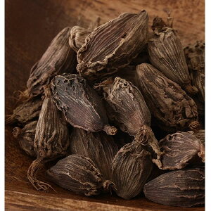 楽天市場 ブラウンカルダモンホール Brown Cardamom Whole 500g ハラル食品 Halal 送料無料 マグーズショップ