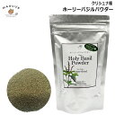 ホーリーバジル (クリシュナ種) パウダー 粉末 100g インド産 フリーズドライ 【ポスト投函便】マギー アダプトゲン トゥルシー ハーブティー お茶