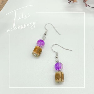 ホーリーバジル ピアス トゥルシービーズ誕生日 プレゼント TULSI トゥルシー【Maguu's farm】