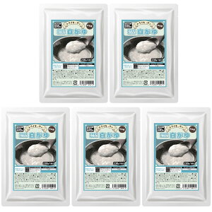 【5個セット】トライキッチン 白がゆ 230g×5個 非常食シリーズ(6年保存)【ポスト投函便】防災 災害 非常食 レトルト 長期保存 白粥 お粥 おかゆ