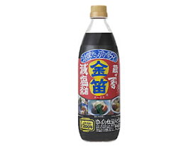 笛木醤油 金笛 減塩醤油 1L