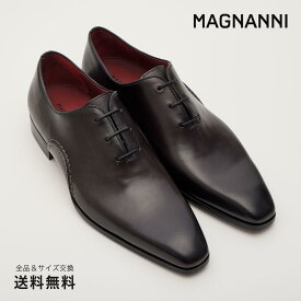 【公式】MAGNANNI マグナーニ オパンカ ホールカット カーフ レザーソール ダークグレー DARK GRAY 22105 DGY スペイン 靴 メンズ靴 ビジネスシューズ サイズ 38- 44 24.0 - 27.0cm 2023【あす楽】