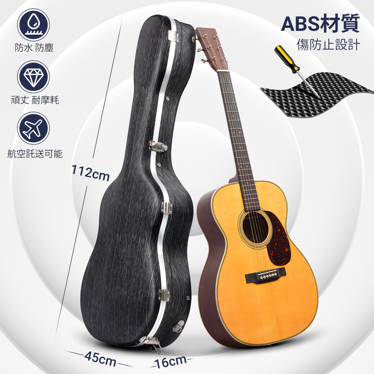 楽天市場】CAHAYA ギターハードケース アコギ アコースティック 高品質