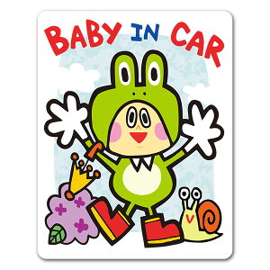 yԃXebJ[zԂ񒅂 JGyBABY IN CARzxr[CJ[ xCr[CJ[ ԃ}OlbgXebJ[ 䂤pPbgΉ210~`