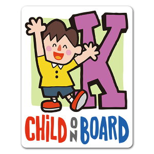 yԃXebJ[zAt@xbgV[Yj̎qCjVKyCHILD ON BOARDz`ChI{[h ԃ}OlbgXebJ[ 䂤pPbgΉ210~`