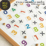 お風呂でも使える！【すうじマグネットカード 四則演算セット（90ピース）】 マグネット 数字 お風呂 お…