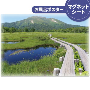 お風呂ポスター おふろポスター【尾瀬】マグネットシート製【宅配便限定】【有料ギフトラッピング対応可】