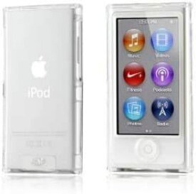 Apple iPod nano 7 クリスタル カバー ケース (両面保護) アイポッドナノ 2012年 第7世代 iPod nano 7th 対応 + 液晶保護フィルム1枚【Clear(クリア)】