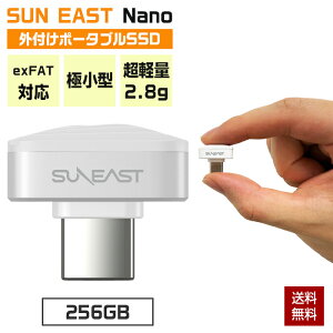 |[^u SSD 256GB ssdOt ɏ ssd Nano TC[Xg SUNEAST USB 3.2 Gen1 Type-C OtXg[W USB Ot TypeC e y  X}z iPhone win mac PC m[gp\R \ ɏ Portab