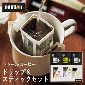 母の日ギフト ドトールコーヒー　ドリップ＆スティックセット36個 DTA-04A (個別送料込み価格) (-94055-06-) (t3) | 内祝い ギフト 出産内祝い 引き出物 結婚内祝い 快気祝い お返し 志 ははの日