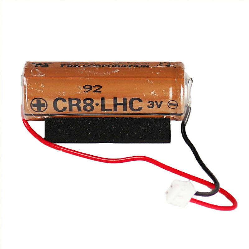 FDK 円筒型リチウム電池 CR8-LHC 3V （CR23500SE代替品）(t0)高容量円筒型リチウム電池(ED-152277)(個別送料込み価格)| シチズン時計交換用に最適です。