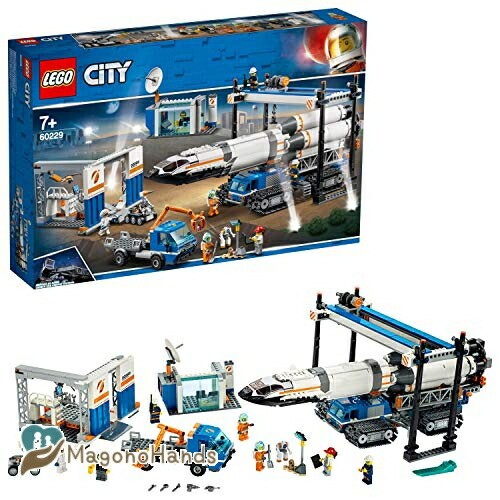 レゴ(LEGO) シティ 巨大ロケットの組み立て工場 60229 ブロック