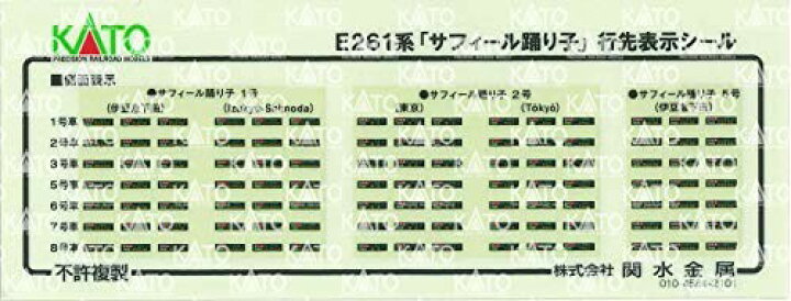 KATO Nゲージ E261系 サフィール踊り子 8両セット 特別企画品 10-1644 鉄道模型 電車 MagonoHands