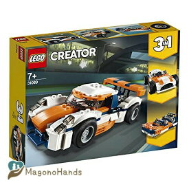 レゴ(LEGO) クリエイター サンセットレースカー 31089 知育玩具 ブロック おもちゃ 女の子 男の子 車