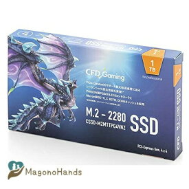 CFD販売 PG4VNZシリーズ 1TB (読取り最大 7、000MB/秒) M.2 2280 (NVMe) 接続 PCIe Gen4x4 内蔵 SSD CFD CSSD-M2M1TPG4VNZ