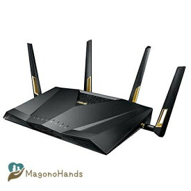 ASUS WiFi 無線 ルーター WiFi6 4804+1148Mbps デュアルバンドゲーミング RT-AX88U【 メッシュ機能付 】【3階建 / 4LDK 】【PS5/Nintendo Switch/iPhone/android 対