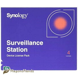 【カメラライセンス】Synology Device-License-Pack4 [追加4ライセンス]
