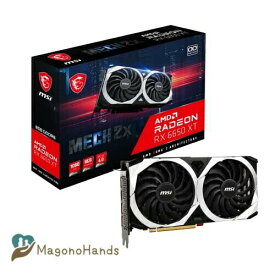 MSI Radeon RX 6650 XT MECH 2X 8G OC グラフィックスボード VD8095