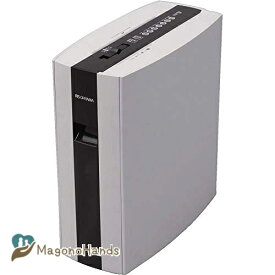 アイリスオーヤマ 細密シュレッダー 家庭用 マイクロクロスカット 細断枚数5枚 連続使用5分 静音 CD/DVD/カード対応 ダストボックス10L PS5HMSD ホワイト