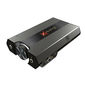 Creative Sound BlasterX G6 高音質 ポータブル ハイレゾ対応 ゲーミング USB DAC PC PS4 Switch SBX-G6 ブラック