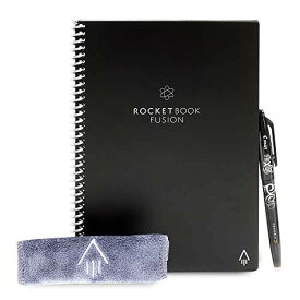 ロケットブック Rocketbook フュージョン Fusion サステナブル 【半永久的に使えるスマートノート】 サステナブルノート メモや議事録をクラウドで保存可能 【電子ノート 電子手帳 メモ帳 キャンパスノート 学習ノート スケッチ