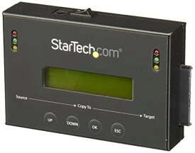 StarTech.com スタンドアローン2.5/3.5インチSATA HDD/SSDデュプリケーター&イレーサー 1対1対応コピー機 マルチイメージバックアップライブラリ機能 SATDUP11IMG