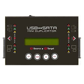 U-Reach Japan HQ200H 1:1 USB/SATAデュプリケータ HQ200 USBおよびSATA HDD/SSDのコピー、消去が可能な小型デュプリケータ