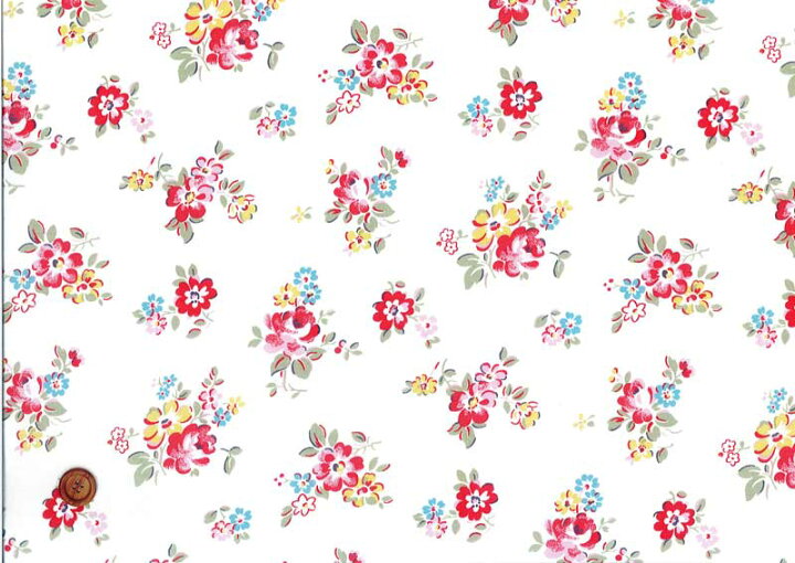 楽天市場 Cath Kidston キャスキッドソン シーチング生地 約0cm巾 Camberwell キャンバーウェル Multi Cw M Handicraft メルシー