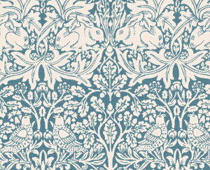 moda fabrics(_Et@ubNX)William Morris EBAX V[`OnBrother Rabbit(uU[rbg)LIGHT BLUE(Cgu[)8211-24