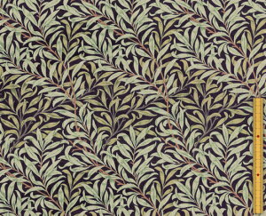 moda fabrics(_Et@ubNX)William Morris EBAX V[`OnWillow Bough(EB[{E)BLACK(ubN)8113-22