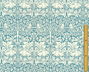 moda fabrics(_Et@ubNX)William Morris EBAX IbNXnBrother Rabbit(uU[rbg)LIGHT BLUE(Cgu[)8211-24T