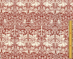 moda fabrics(_Et@ubNX)William Morris EBAX IbNXnBrother Rabbit(uU[rbg)FADED RED(tFCfbhbh)8211-25T