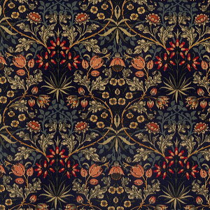 moda fabrics(_Et@ubNX)William Morris EBAX V[`OnHYACINTH 1900-1912iqVXjINDIGOCfBS 33496-18