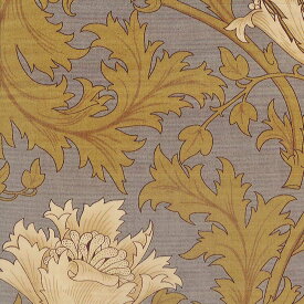 moda fabrics(モダ・ファブリックス)William Morris ウィリアムモリス 綿ローン生地＜ANEMONE＞(アネモネ)＜ARONA BLUE(アロナブルー)＞8217-18W