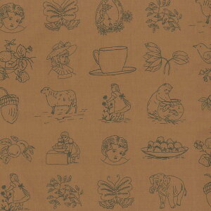 French General t`WFl V[`OnPoints Rouges(|Cc[W)FADED DENIM moda fabrics(_Et@ubNX)`Petite Odile`13611-13