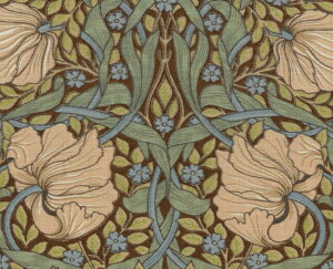 moda fabrics(_Et@ubNX)William Morris EBAX V[`OnPimpernel(spl)BROWN(uE)8365-16
