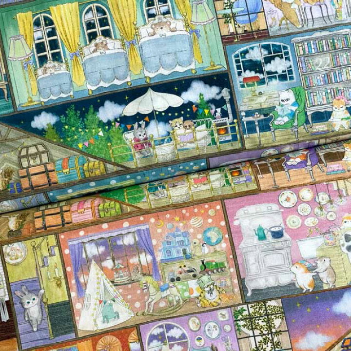 楽天市場】yukiemonユキエモン「ラビリンスハウス」 60ローン生地 