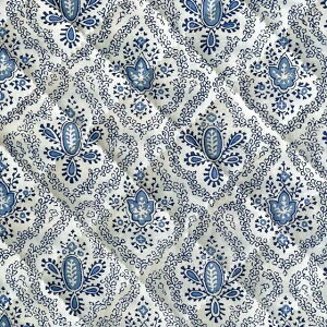 SOULEIADO ソレイアード キルティング<レーヴ ドリアン ブルー>キルト生地 QSLF2-35B